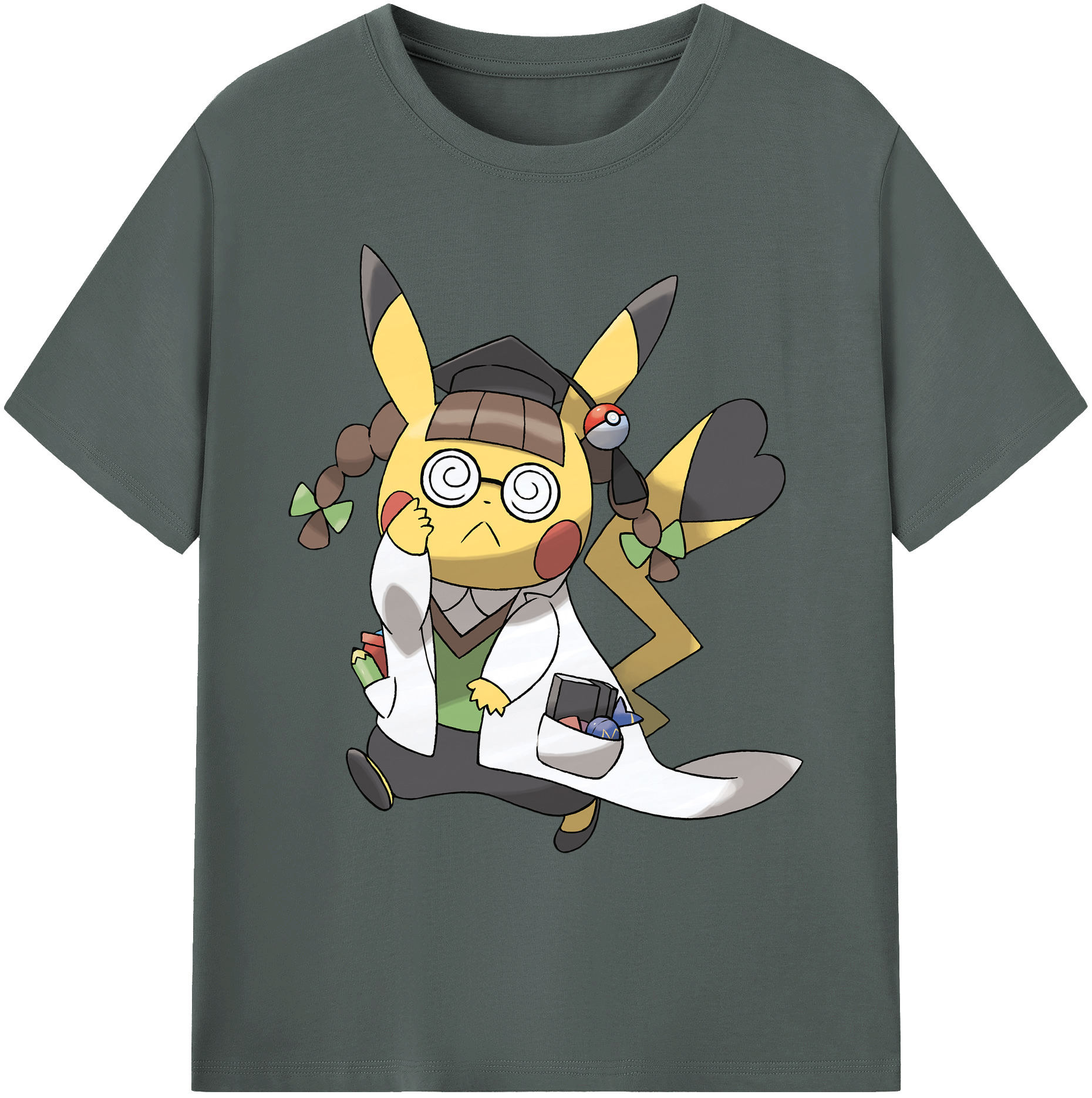 （画像用） ポケットモンスター Pokémon 綿100％ メンズ半袖Tシャツ｜肌触りやわらか＆通気性